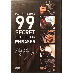 DVD - Friedman Marty: 99 Secret Lead Guitar Phrases  kansi EX levy VG DVD
