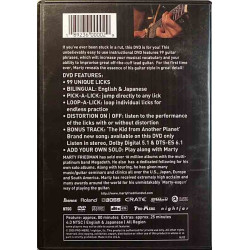 DVD - Friedman Marty: 99 Secret Lead Guitar Phrases  kansi EX levy VG DVD