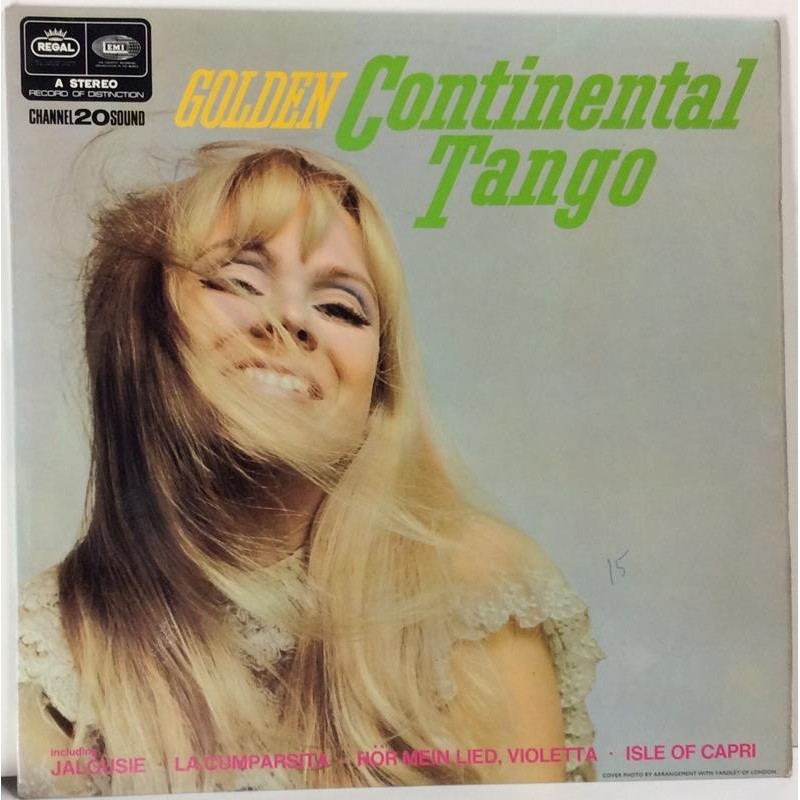 Royal Grand Orchestra :  Golden Continental Tango  1967 VIIHDE REGAL  kansi  EX- levy  EX-