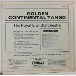 Royal Grand Orchestra :  Golden Continental Tango  1967 VIIHDE REGAL  kansi  EX- levy  EX-