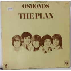 Osmonds :  The Plan  1973 70L MGM  kansi  VG levy  VG