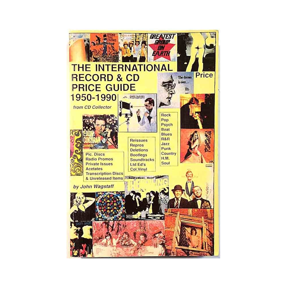 International Record & CD price guide 1990 ISBN 0-9516035-0-7 1950-1990 from CD Collector 1st issue june 1990 Used book