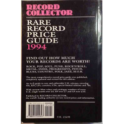 Record Collector Rare Record Price Guide 1994 ISBN 10: 0951555340 1994 Käytetty kirja