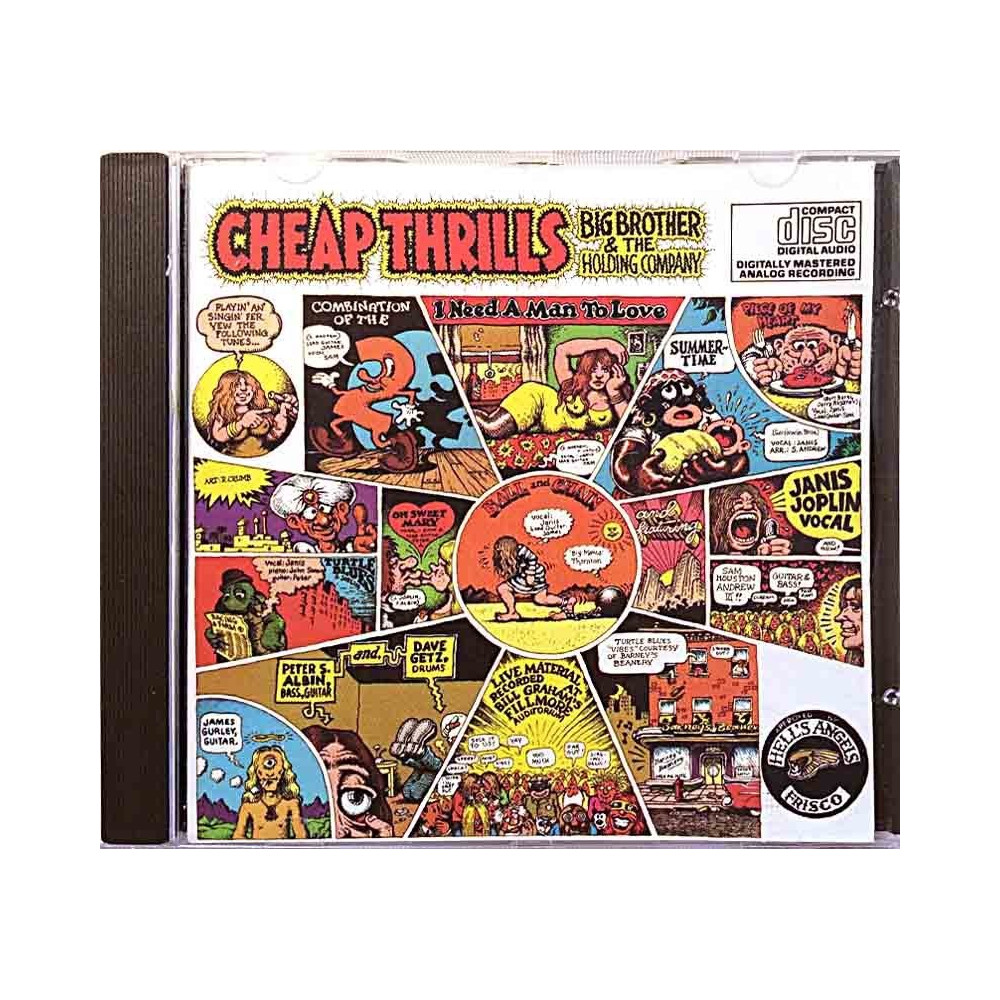 Big Brother & The Holding Company 1968 WCK 9700 Cheap Thrills Used CD