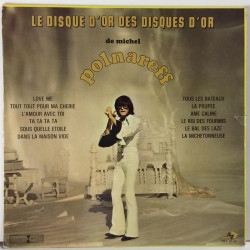 Polnareff Michel :  Le Disque D’or Des Disques  1969 60L AZ  kansi  VG levy  EX