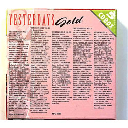 Chordettes, Impalas, Gale Storm +++ 1990’s YDG 2555 Yesterdays Gold Volume 5, 120 Golden Oldies 5CD Used CD