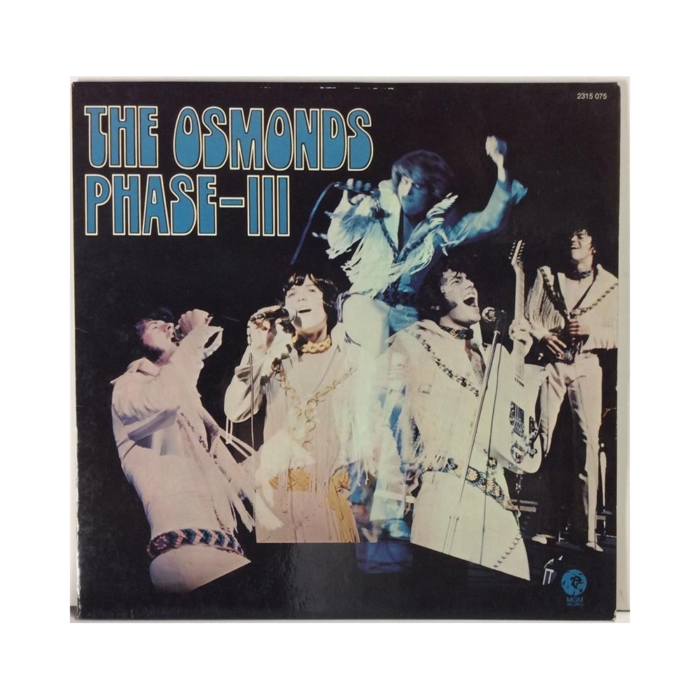 Osmonds :  Phase-III  1972 70L MGM tuotelaji: KLP