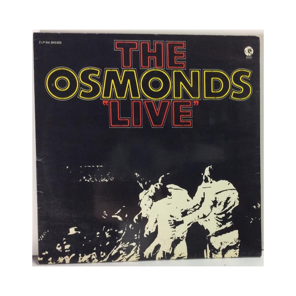 Osmonds :  Live 2LP  1971 70L MGM tuotelaji: KLP