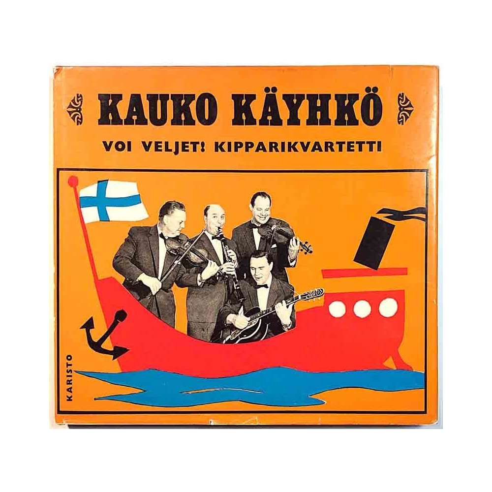 Voi veljet Kipparikvartetti 1971  Kauko Käyhkö Käytetty kirja
