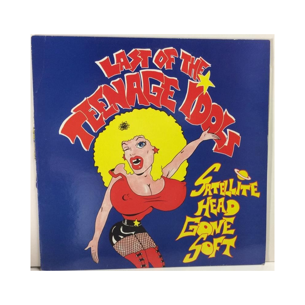 Last Of The Teenage Idols :  Satellite Head Gone Soft  1989 HEAVY RAZOR  kansi  VG levy  EX