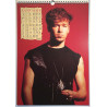 Calendar New Kids On The Block 1992, this matching calendar is reusable in 2020
