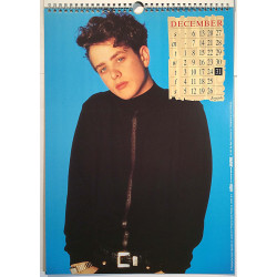 Calendar New Kids On The Block 1992, this matching calendar is reusable in 2020