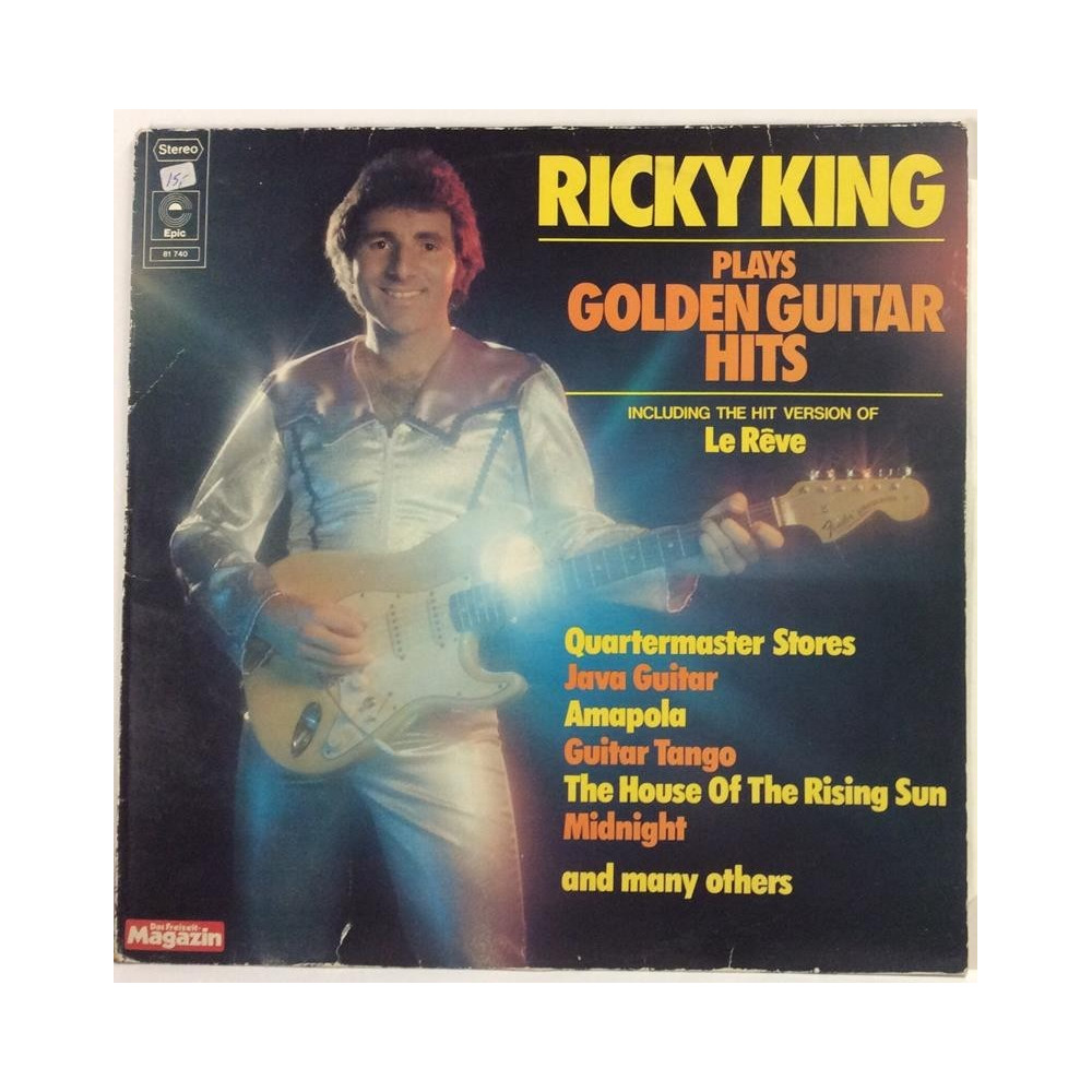 King Ricky :  Golden Guitar Hits  1976 70L CBS tuotelaji: KLP