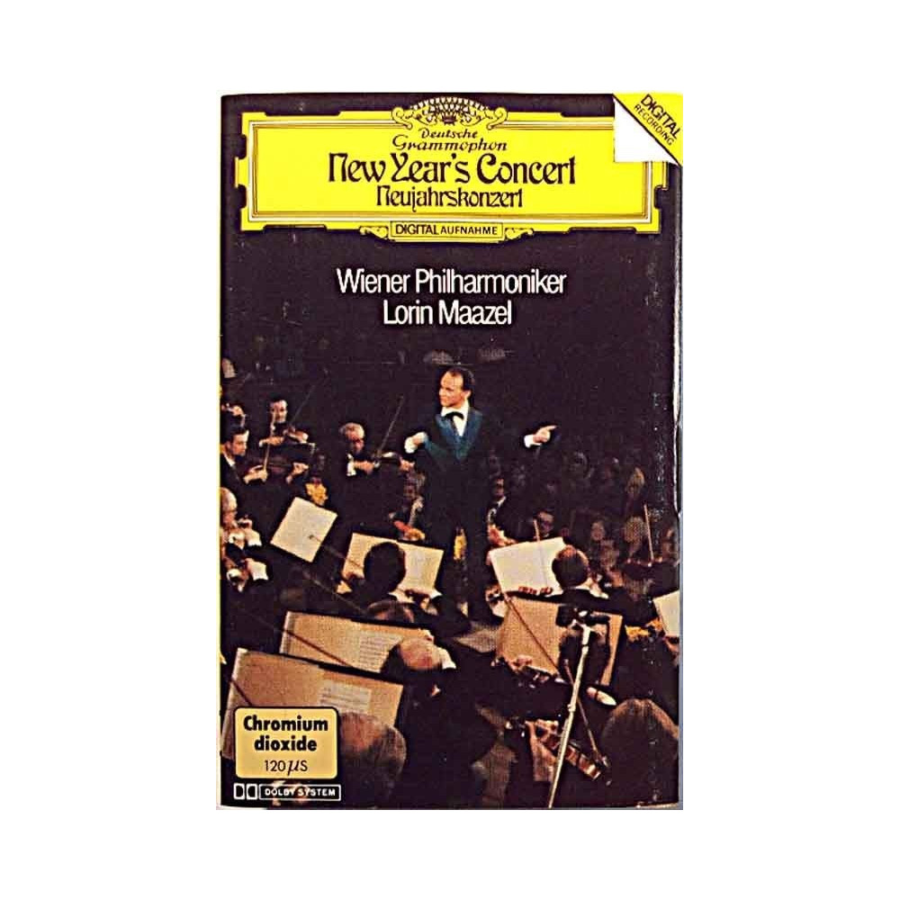 Wiener Philharmoniker - Lorin Maazel 1980 3302 002 Neujahrskonzert = New Year's Concert c musikkassett