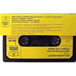 Wiener Philharmoniker - Lorin Maazel 1980 3302 002 Neujahrskonzert = New Year's Concert c musikkassett