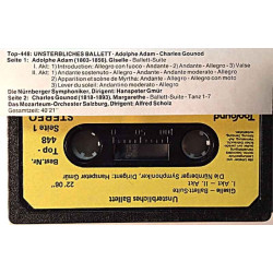 Adolphe Adam, Charles Gounod 1970’s Top-448 Unsterbliches Ballett c music cassette
