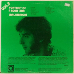Simmons Carl :  Portrait Of A Rock Star vol.2  1972 70L AVENUE tuotelaji: KLP