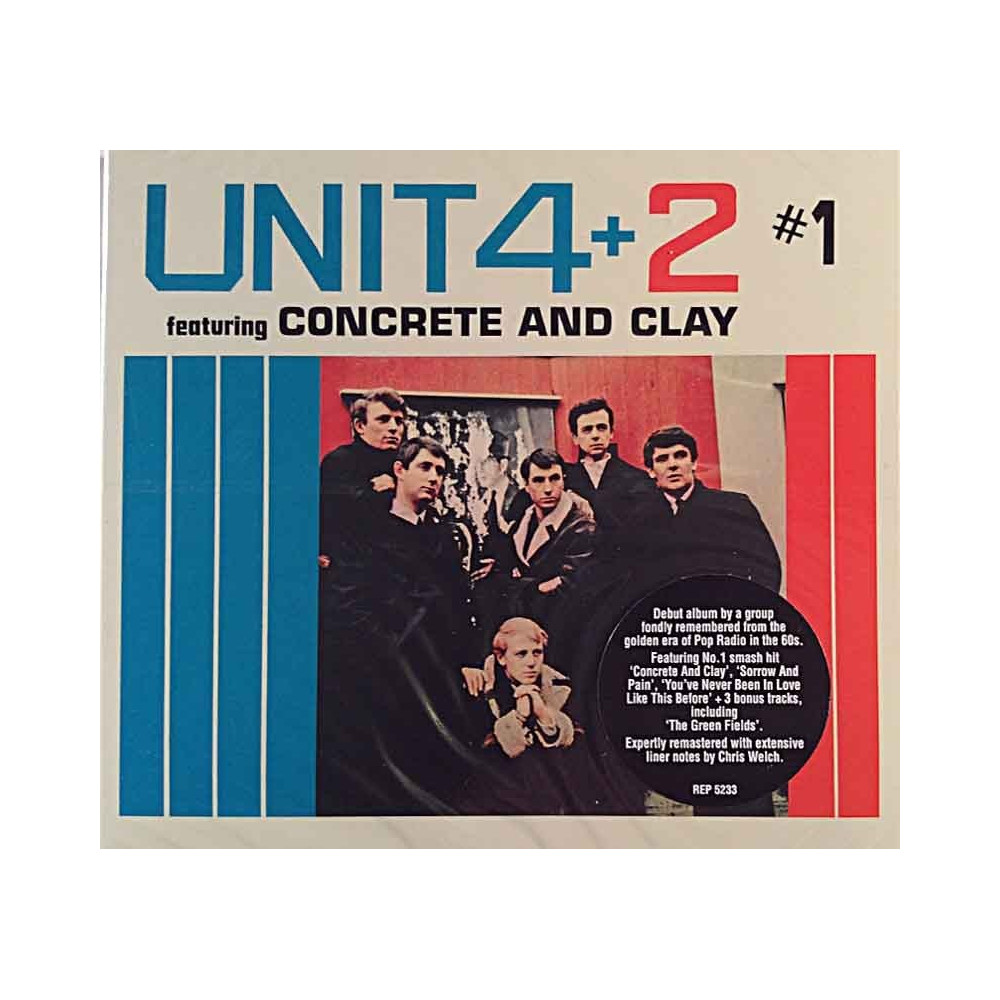 Unit 4+2 1965 REP 5233 #1 featuring Concrete and Clay + 3 bonus tracks CD