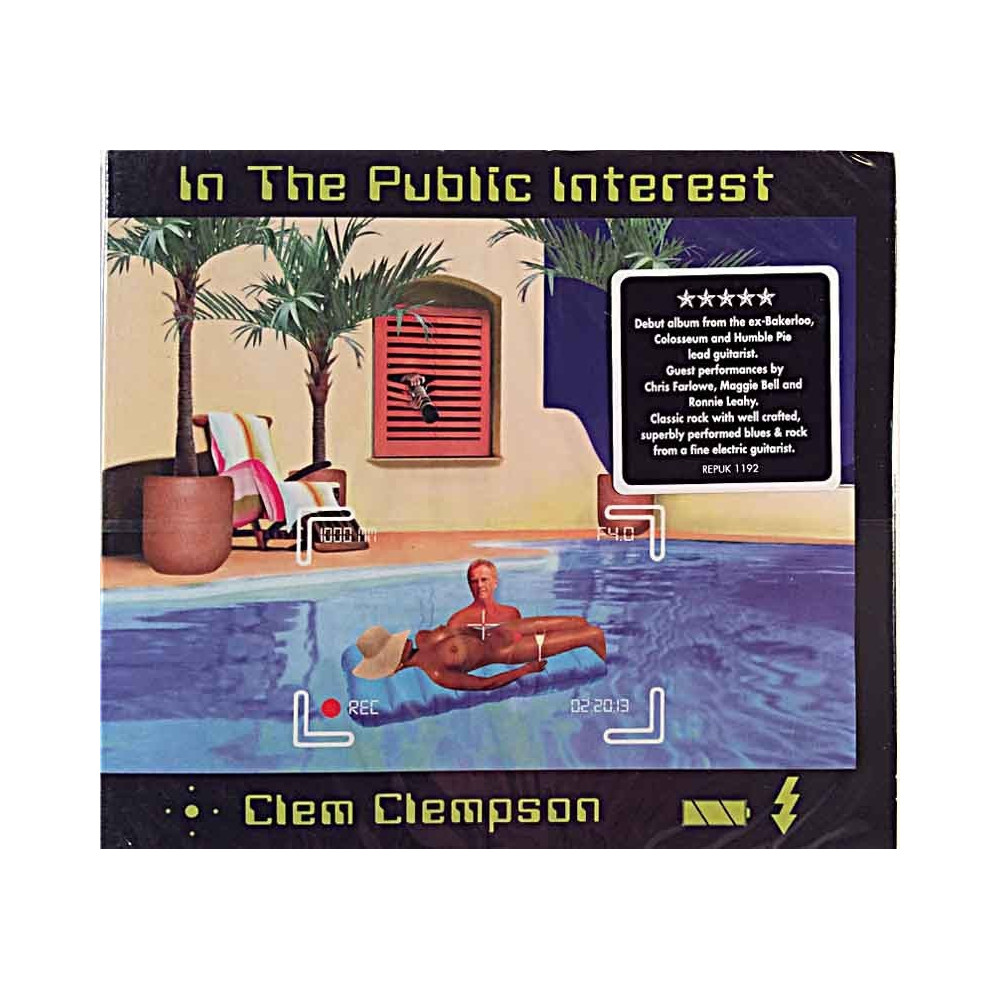 Clempson Clem 2013 REPUK 1192 In The Public Interest CD