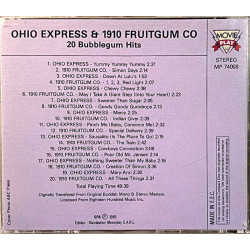 Ohio Express & 1910 Fruitgum Company: 20 Bublegum Hits  kansi EX levy EX Käytetty CD