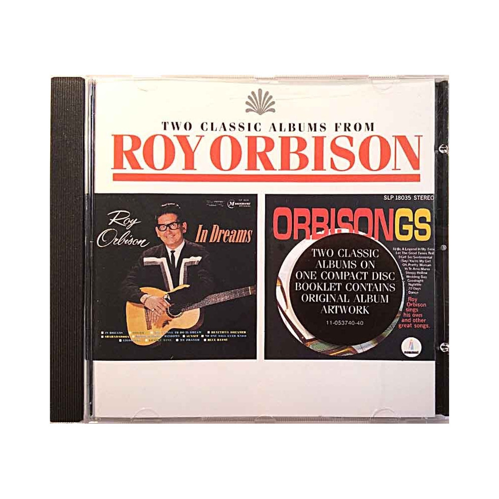Orbison Roy 1963/65 474957 2 In Dreams / Orbisongs CD Begagnat