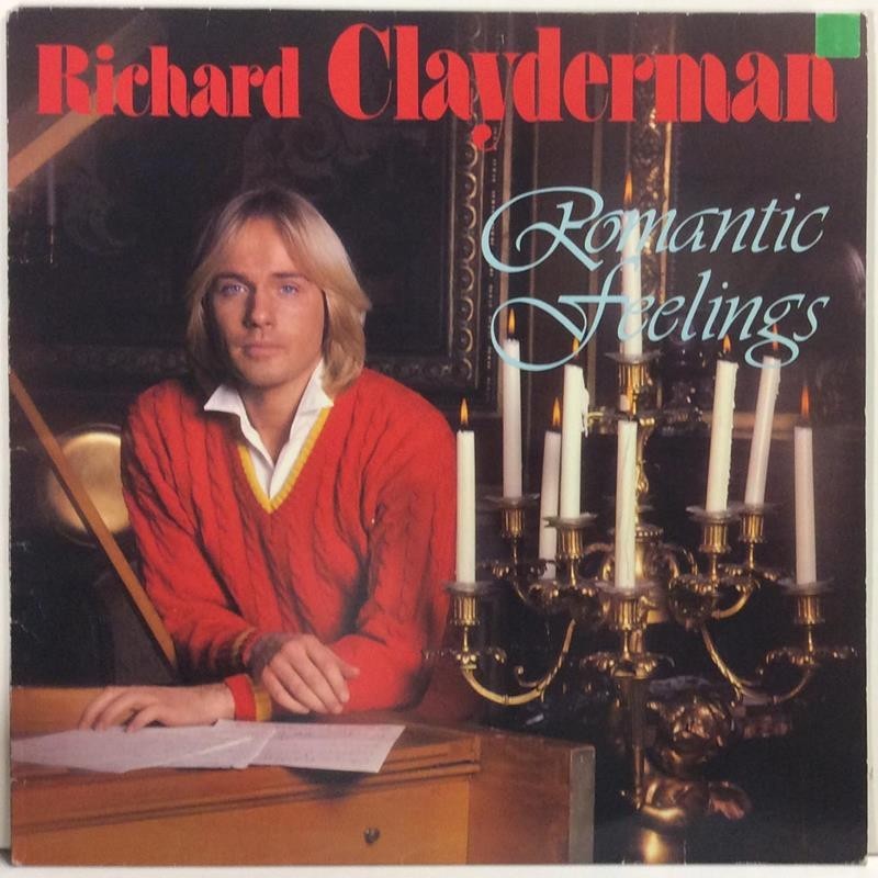 Clayderman Richard : Romantic Feelings 1980 VIIHDE SONET kansi EX- levy EX Clayderman Richard : Romantic Feelings 1980 VIIHDE SONET kansi EX- levy EX