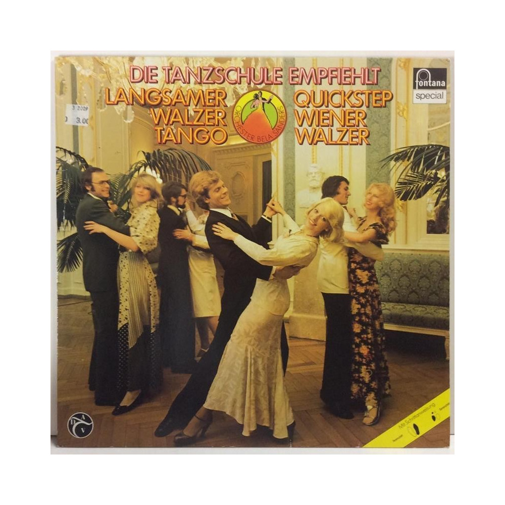 Tanzschule Empfielhlt :  Langzamer, Walzer, Tango, Quickstep  1963-70 VIIHDE FONTANA tuotelaji: KLP