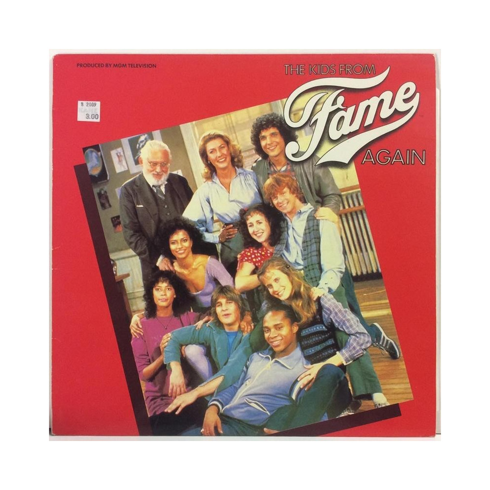 Soundtrack :  Kids From Fame Again  1982 FILM RCA  kansi  EX levy  EX