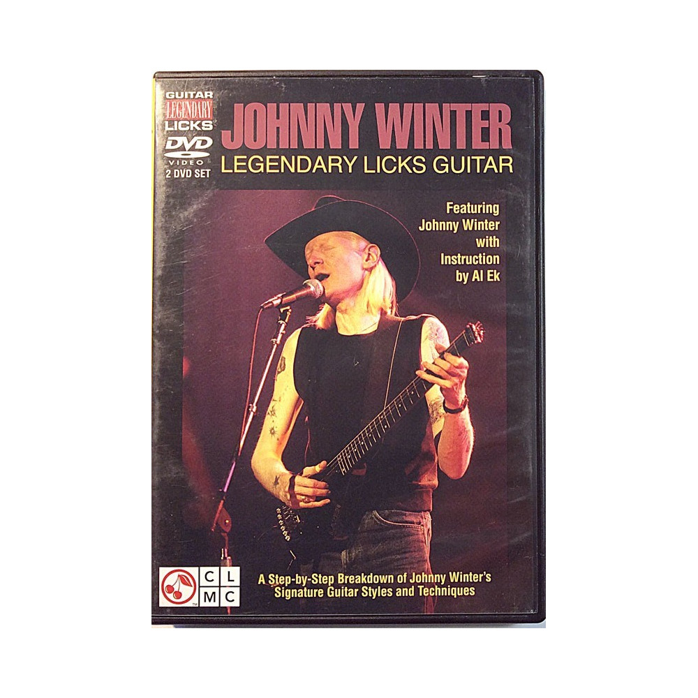 DVD - Winter Johnny 2009 63012447 63012789 Legendary Licks Guitar 2DVD DVD Begagnat