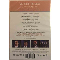 DVD - Tres Tenores 2013 VBM0179 Live in Concert DVD Begagnat