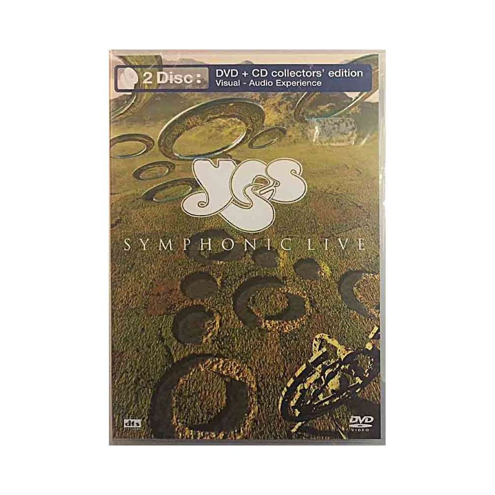 DVD - Yes 2002 ERDVCD 008 Symphonic Yes DVD 157 min. + CD DVD Begagnat