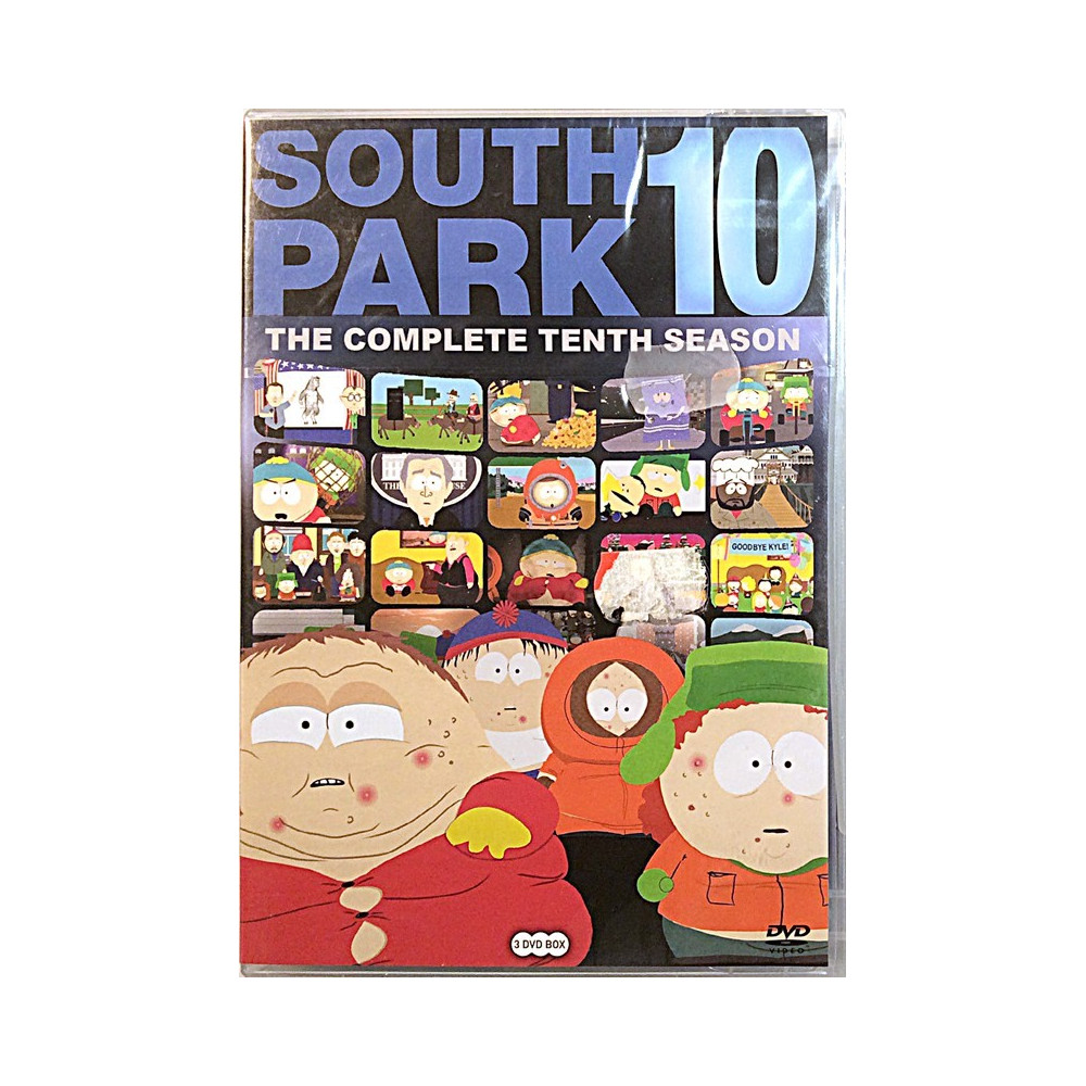 DVD - TV-sarja 2010  South Park kausi 10 complete tenth season 3DVD DVD