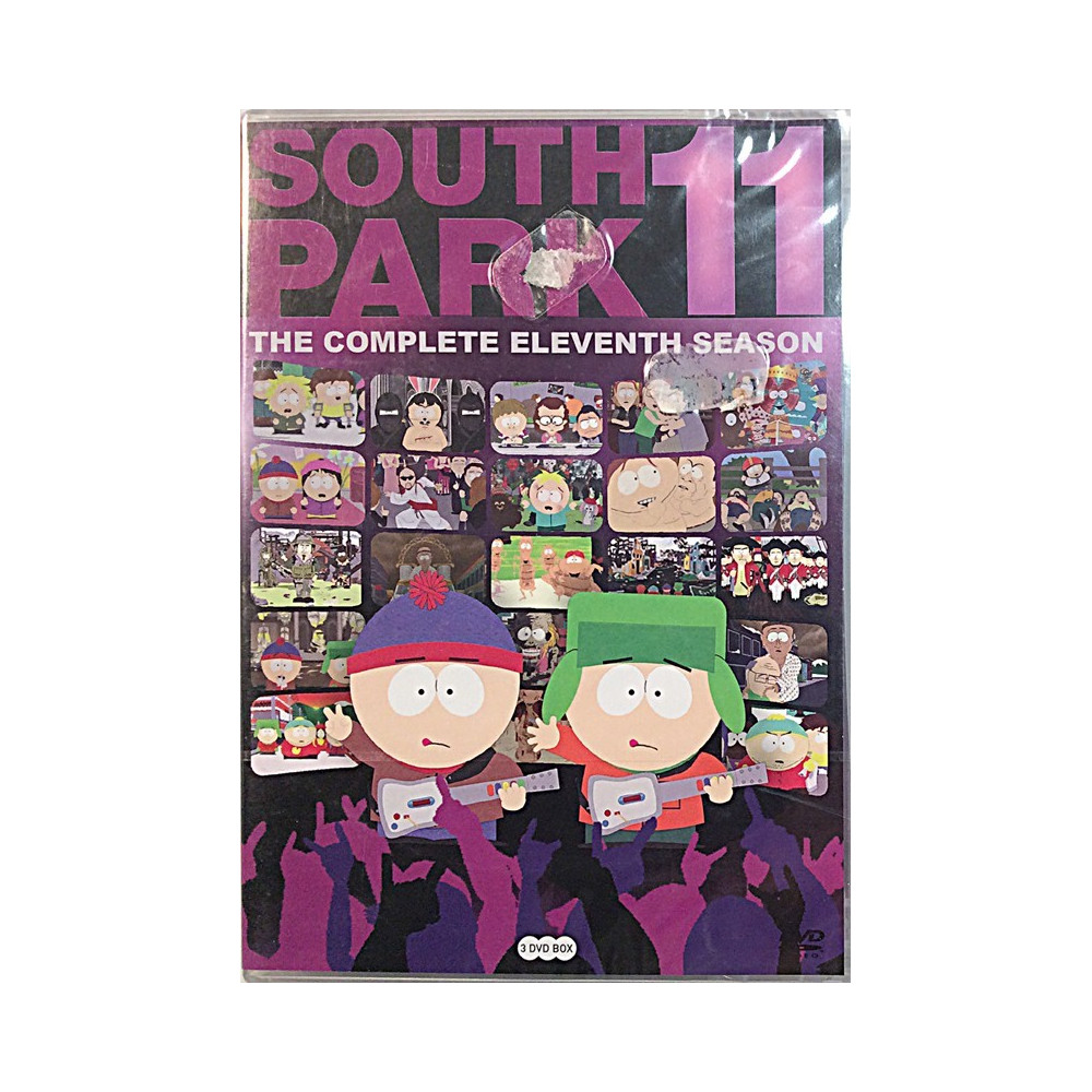 DVD - TV-sarja 2010  South Park kausi 11 complete tenth season 3DVD DVD
