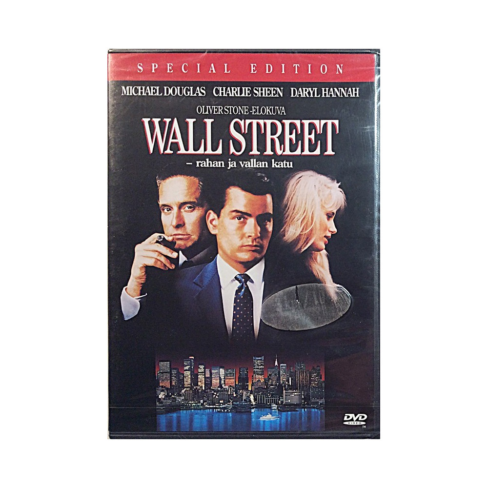 DVD - Elokuva 1987  Wall street - rahan ja vallan katu DVD