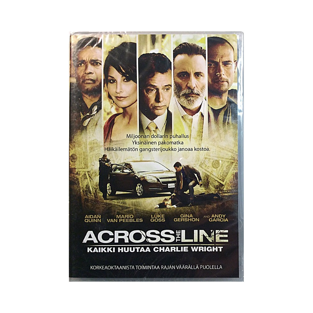 DVD - Elokuva : Across the Line: Kaikki huutaa Charlie Wright - uusi DVD