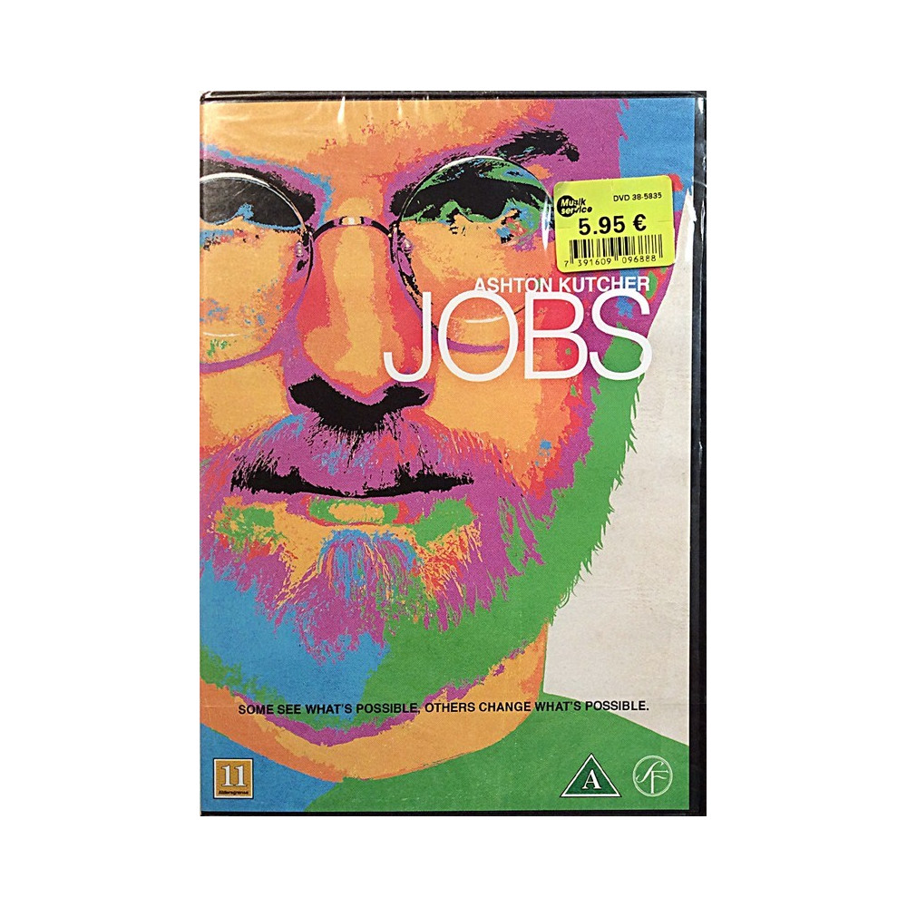 DVD - Elokuva 2013  Jobs tarina Steve Jobsin noususta visionääriksi DVD