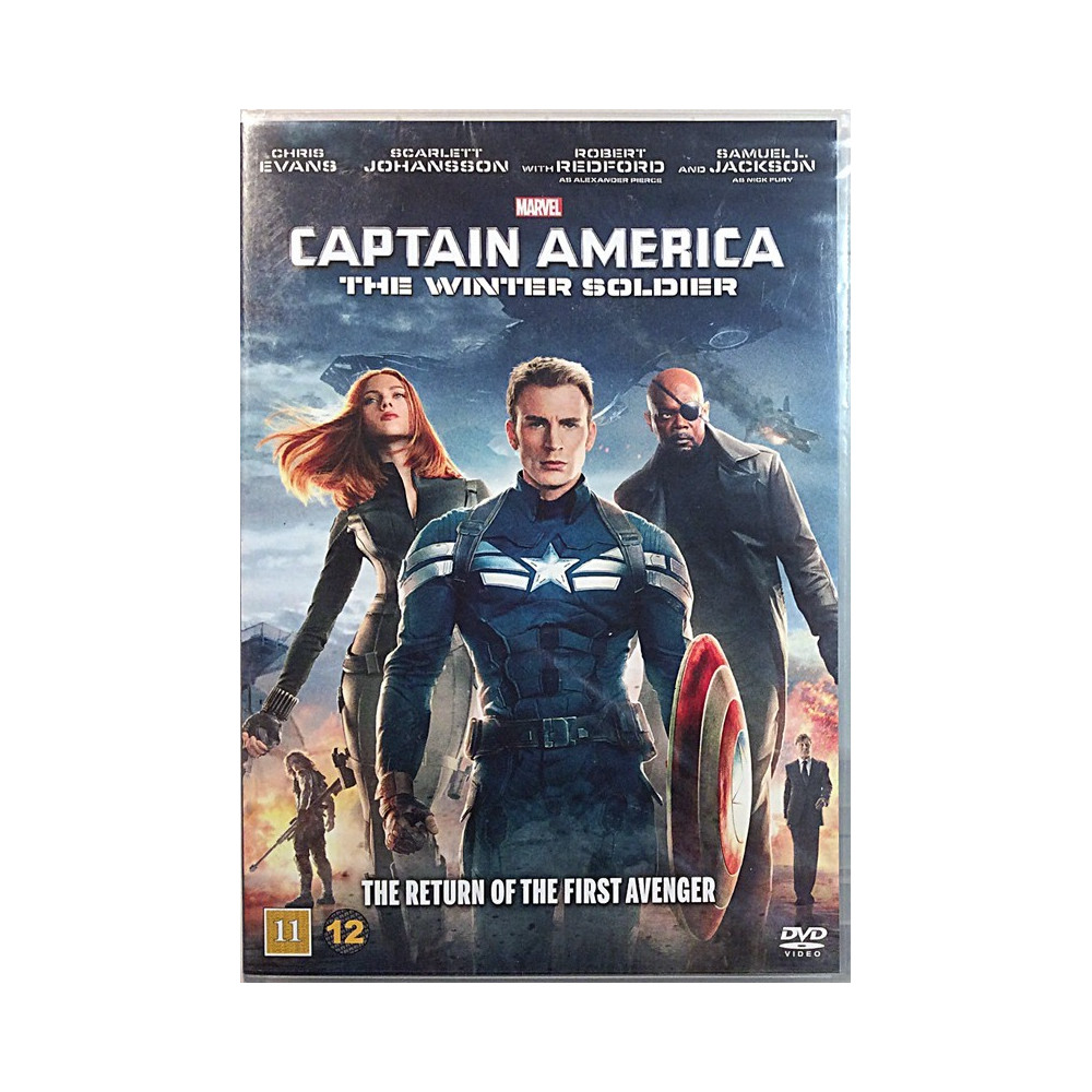 DVD - Elokuva 2014  Captain America DVD