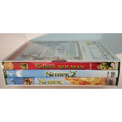 DVD - Elokuva 2008  Shrek trilogia 3DVD DVD