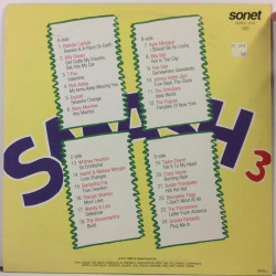 Various Artists :  Smash 3 2LP  1988 80L SONET tuotelaji: KLP