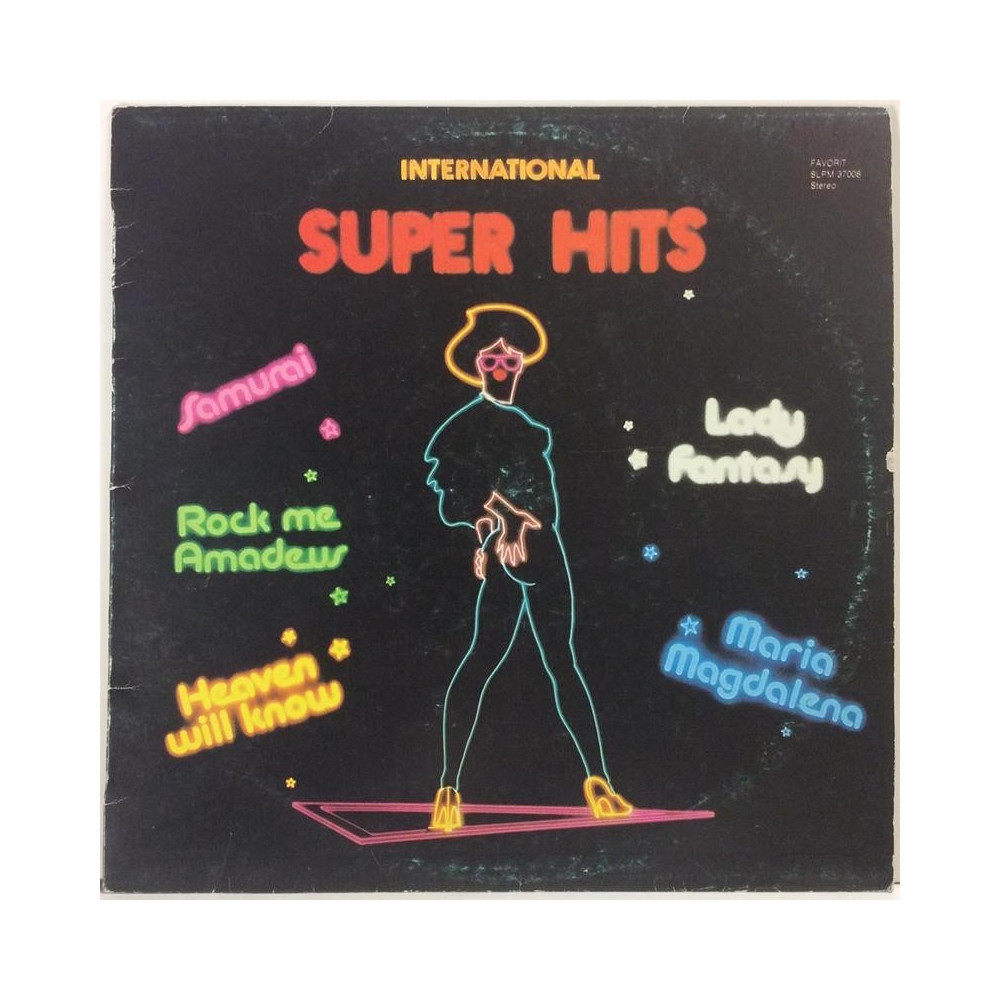Unkarilaiset Artistit päivän hittejä :  International Super Hits  1976 80L FAVORIT tuotelaji: KLP