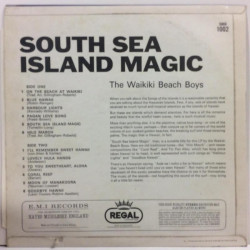 Waikiki Beach Boys :  South Sea Island Magic  1966 60L REGAL  kansi  EX- levy  EX-
