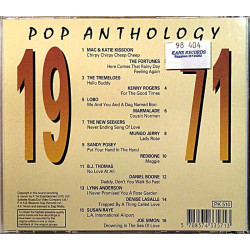 Various artists: POP Anthology 1971 kansivihko EX CD:n kunto EX Käytetty CD