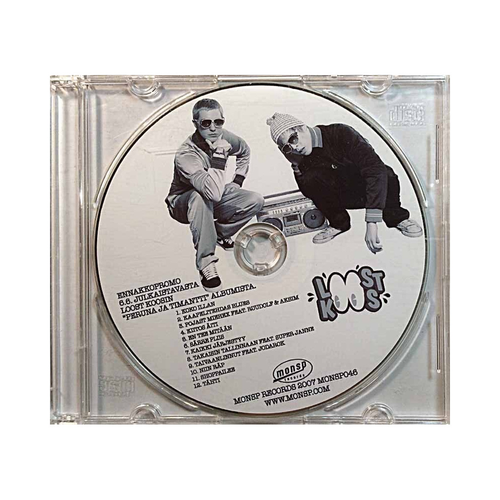 Loost Koos 2007 MONSP046 ennakko promo albumista Peruna & Timantti Used CD