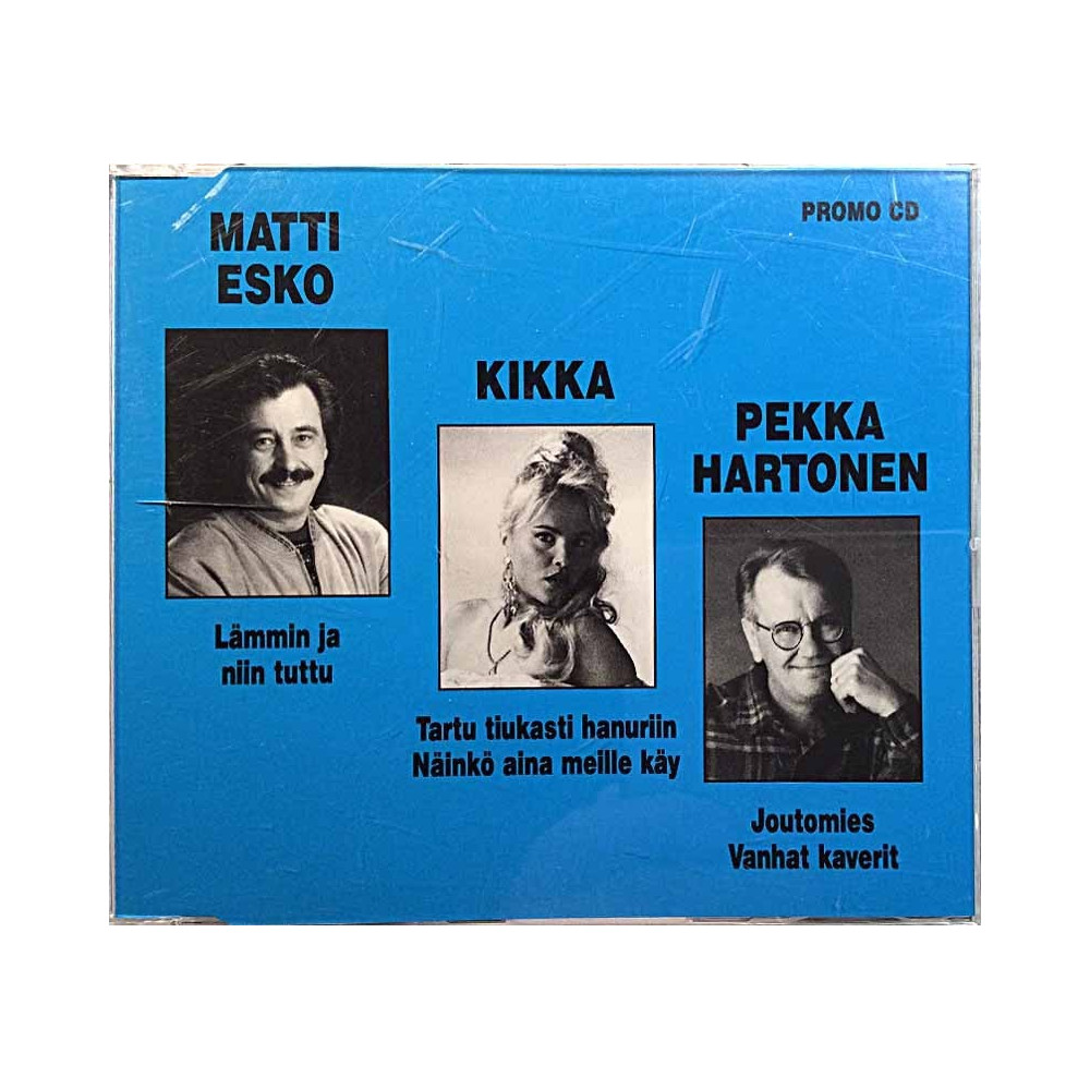 Matti Esko, Kikka, Pekka Hartonen 1993 AXRSCD 6 Lämmin../ Tartu tiukasti / Joutomies cd-single CD Begagnat