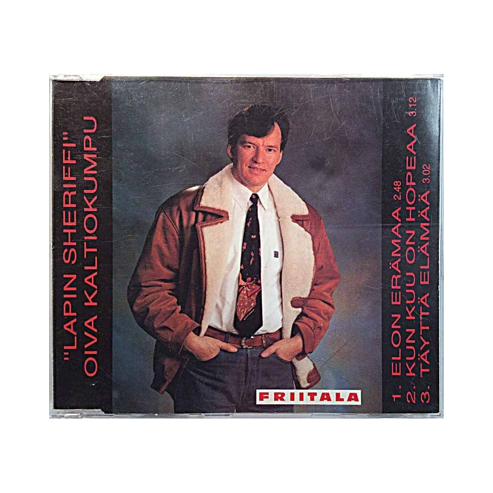 Kaltiokumpu Oiva Lapin Sheriffi 1990’s JUPCD-1 Elon erämaa cd-single Used CD
