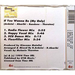 Orange Blue 1994 MRCXCD 2694 If You Wanna Be (My Only) cd-single Used CD