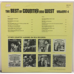 Various Artists :  Best Of Country And West Vol.4  1966 COUNTRY RCA tuotelaji: KLP