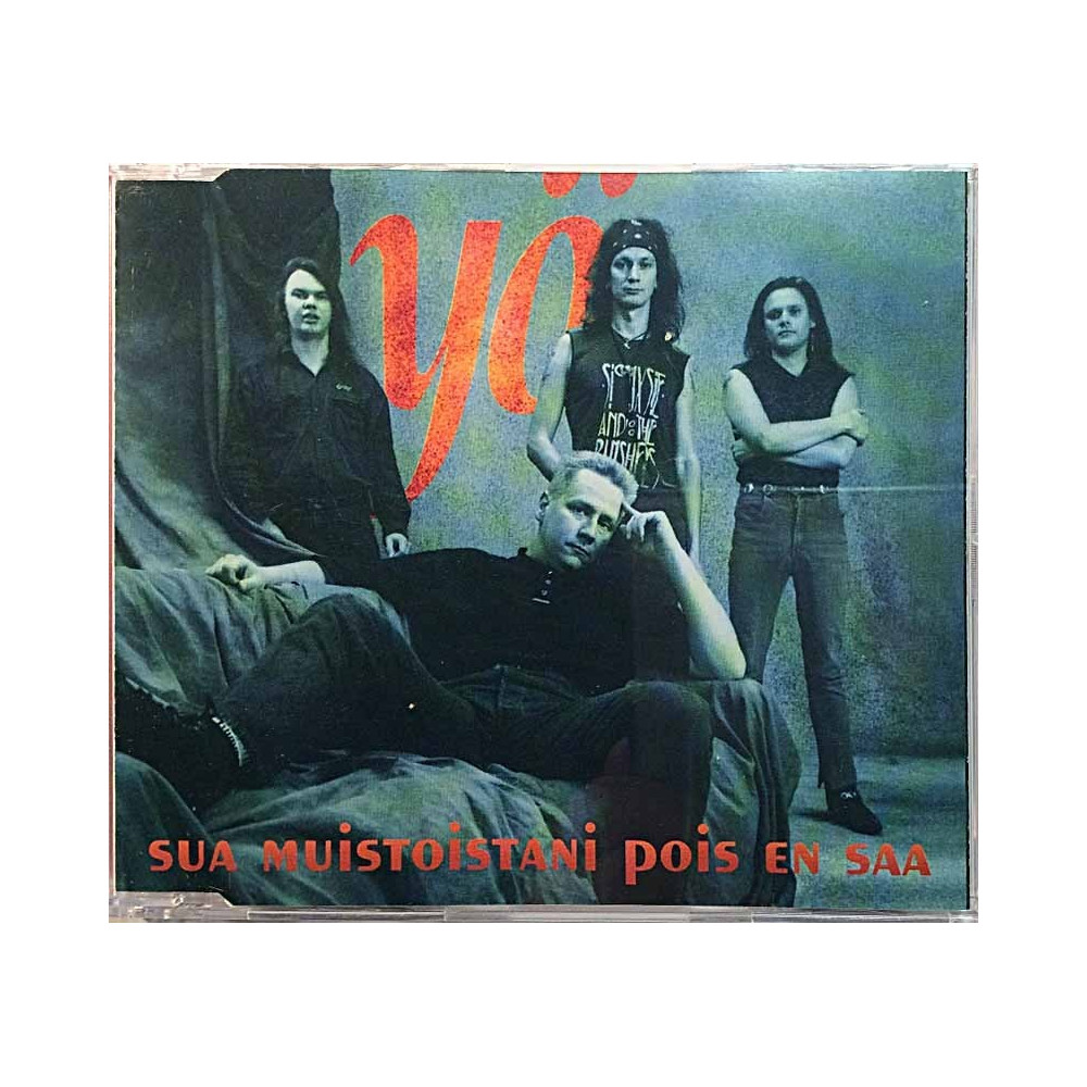 Yö: Sua Muistoistani Pois En Saa cd-single kansivihko EX CD:n kunto EX Käytetty CD
