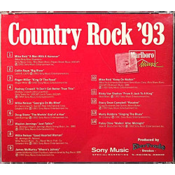 Rodneu Crowell, Waylon Jennings ym. 1993 ETER 931 Country Rock ‘93 Marlboro music CD Begagnat