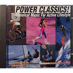 Various power classics!: Classical music for active lifestyle kansivihko EX CD:n kunto EX Käytetty CD
